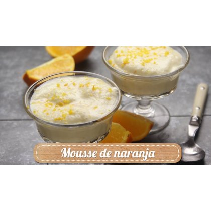 MOUSSE DE NARANJA