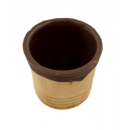 CHUPITO DE BARQUILLO BAÑADO EN CHOCOLATE 45x40mm - caja 86 Uds. 