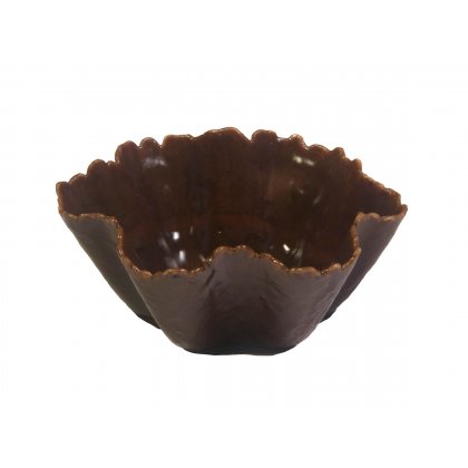 TULIPA MEDIANA BAÑO TOTAL DE CHOCOLATE 110x35mm - caja 144 Uds. 