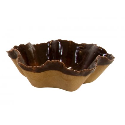 TULIPA GRANDE BAÑO INTERIOR CHOCOLATE 130x40mm - caja 126 Uds. 