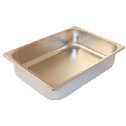 CUBETA VITRINA INOXIDABLE 360x250x75 mm  7L.