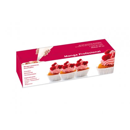 MANGA DESECHABLE PROF. 43 cm. 100 U.