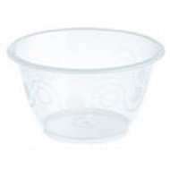 TARRINA DE PLASTICO   80 cc.  50 Uds. TRASPARENTE